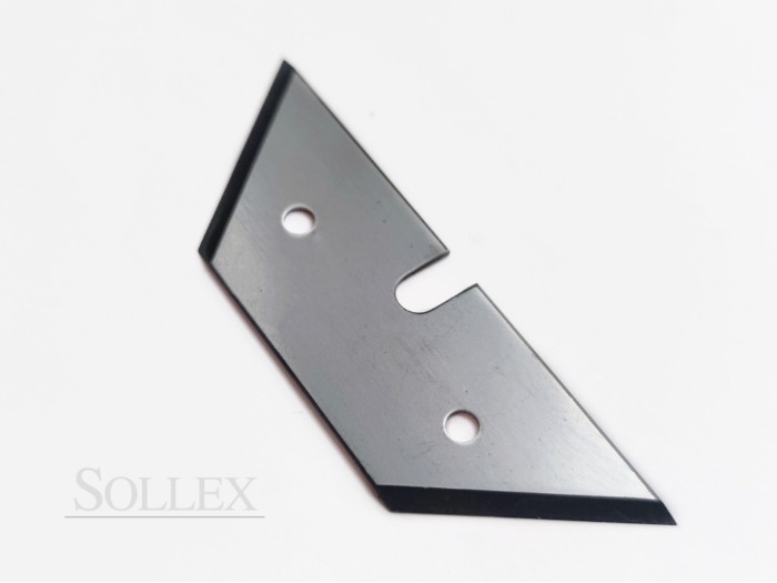 Special double-edged trapezoid machine knife 950V for produc