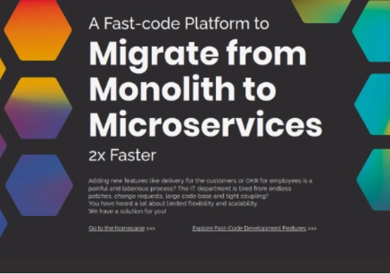 Fast Code Platform = Rapid Microservices Design